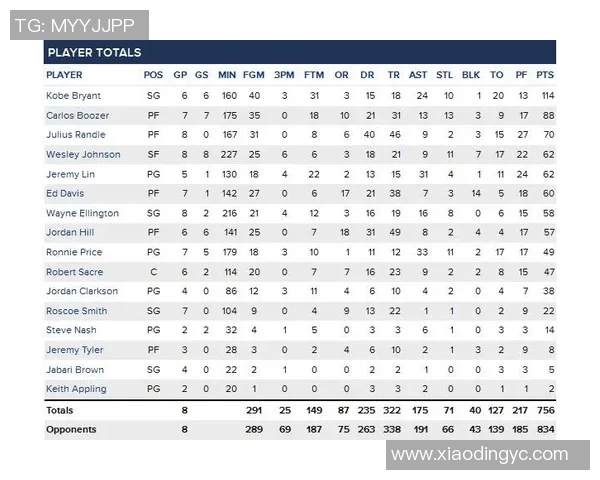 球员数据统计报告